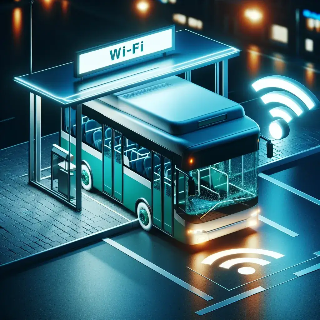 "Transjakarta introduces Wi-Fiber technology for electric buses, enhancing passenger connectivity and data accessibility on eco-friendly public transport."