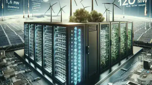 "Indonesia's renewable energy initiative aims for a 1,200 MW data center capacity by 2033, showcasing advancements in sustainable technology and infrastructure."