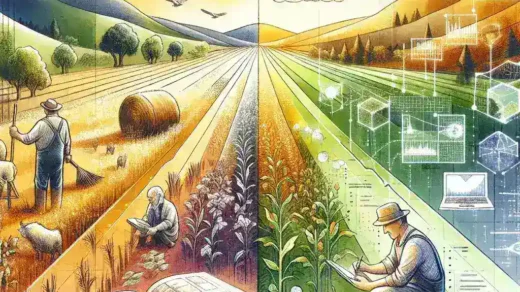 "Illustration of a traditional planting schedule management system incorporating local wisdom and climate data, highlighting agricultural practices aligned with sustainable farming techniques."